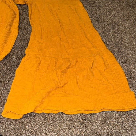 *DONATED* Anthropologie Mustard Wide pants - Picture 3 of 3